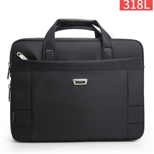 Geschäft Taschen Wasserdicht Klassische männer Schulter Arbeit Handtasche Männer Aktentasche Laptop Tasche Bolsa Frauen Oxford Handtaschen: 318L 16 Zoll