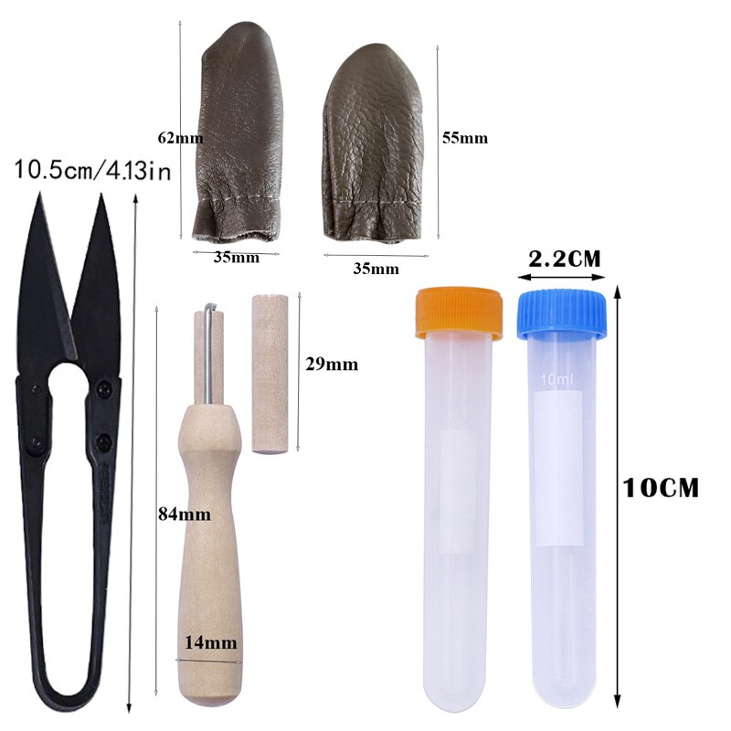 26PCS Needle Felting Kit Wool Felting Tools with Felting Needles Wood Handle Scissors Finger Cots Stitch Foam Pad Felting Craft