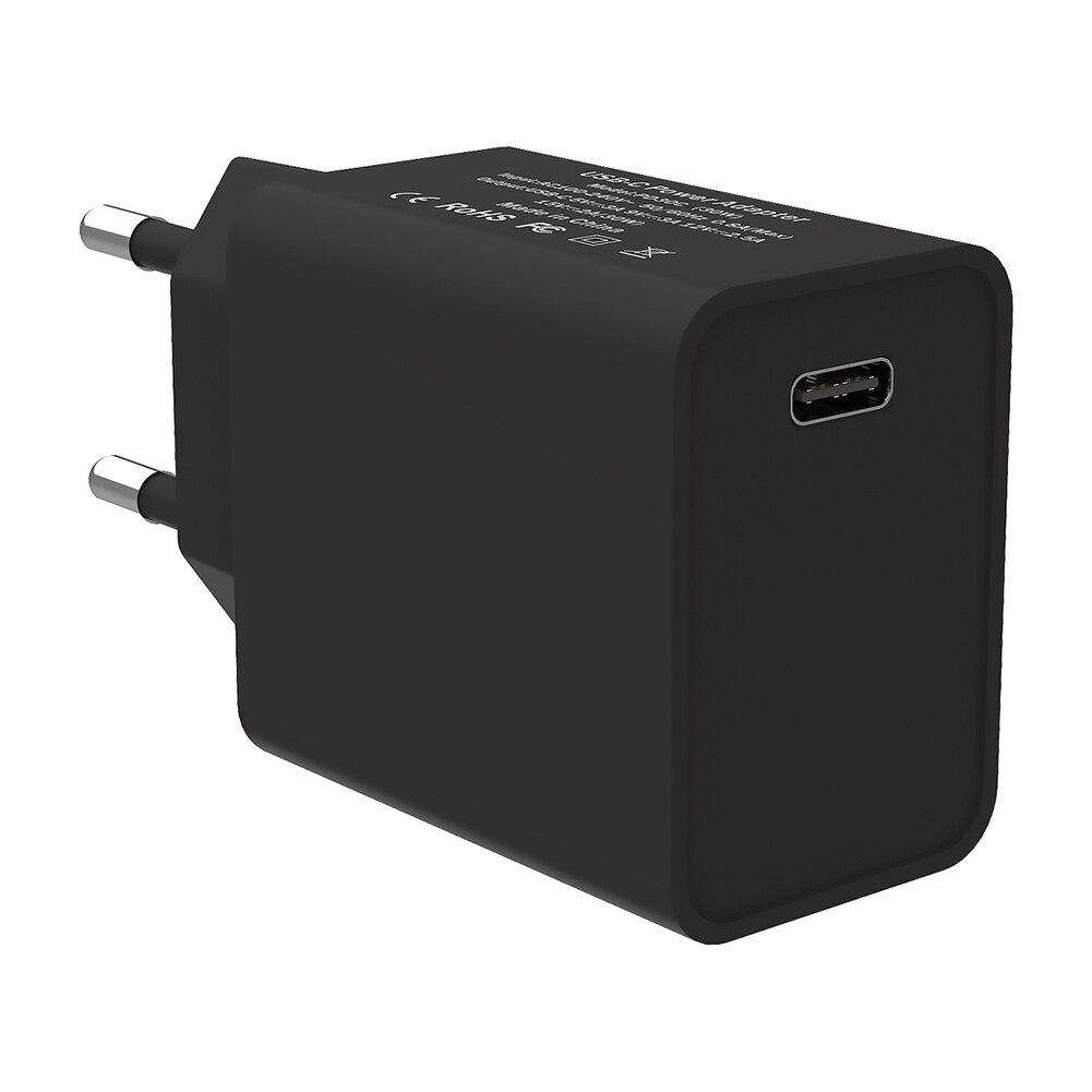 White 30W EU US Type C Charger Fast Quick PD Charger Mobile Phone Charger Adapter For IPhone Samsung Mobile Phone: Black / EU