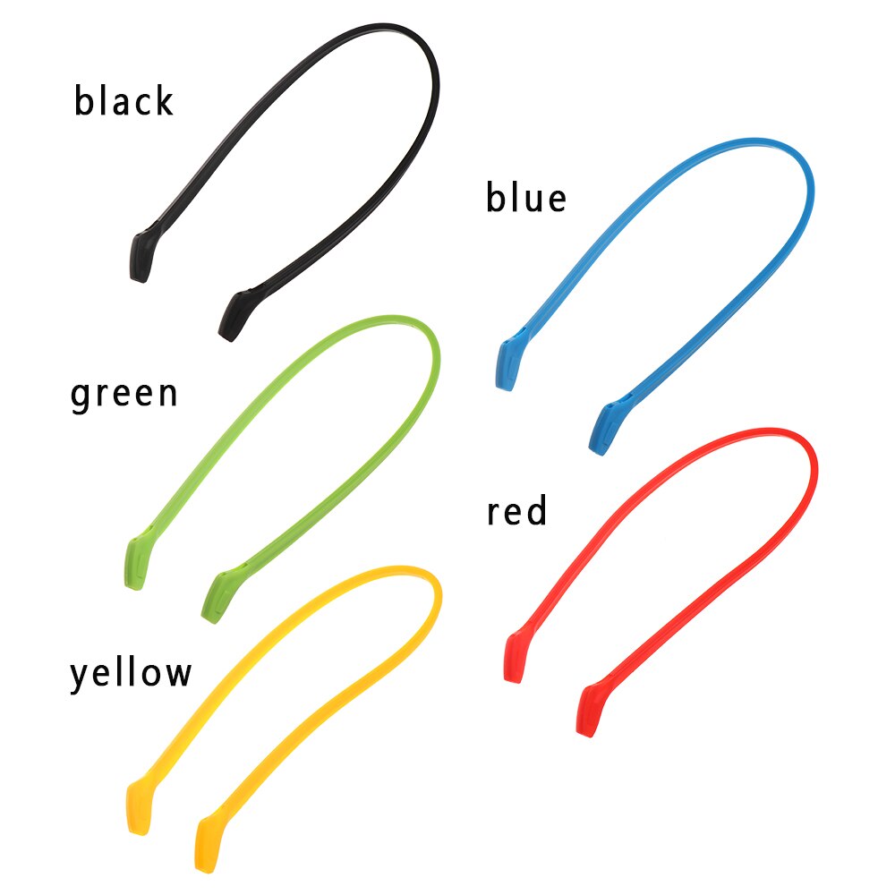 1PC Silikon Brillen Schlüsselband Gläser Kette Sonnenbrillen Band Sport Band Kabel Halfter Für freundlicher Erwachsene Auge Zubehör