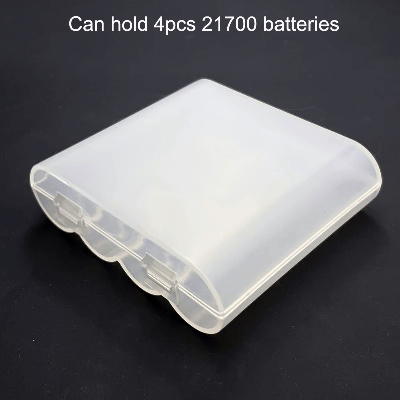 Caja de almacenamiento de batería 21700, 1 sección/2 secciones/4 secciones/8 secciones, caja de protección de almacenamiento de batería 20700: Oro