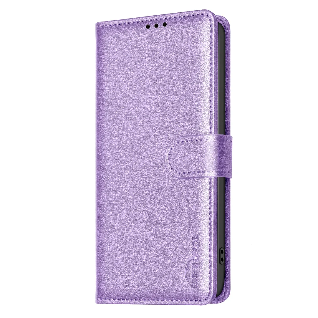Business Leather Case for Infinix 50 Pro 4G Note 40 Pro Plus 4G 5G Flip Wallet Card Holder Cover: Lavender / For iPhone 16