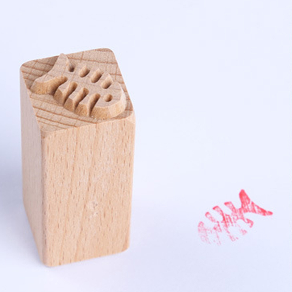 Sello de madera Quare Pasta impresión moldes galletas herramientas para hornear sello DIY pastel decoración suministros de cocina