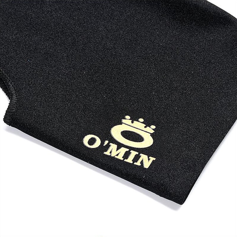 O'MIN biliardo biliardo stecca guanti tre dita dita unisex biliardo biliardo nero otto accessori palla guanti da biliardo