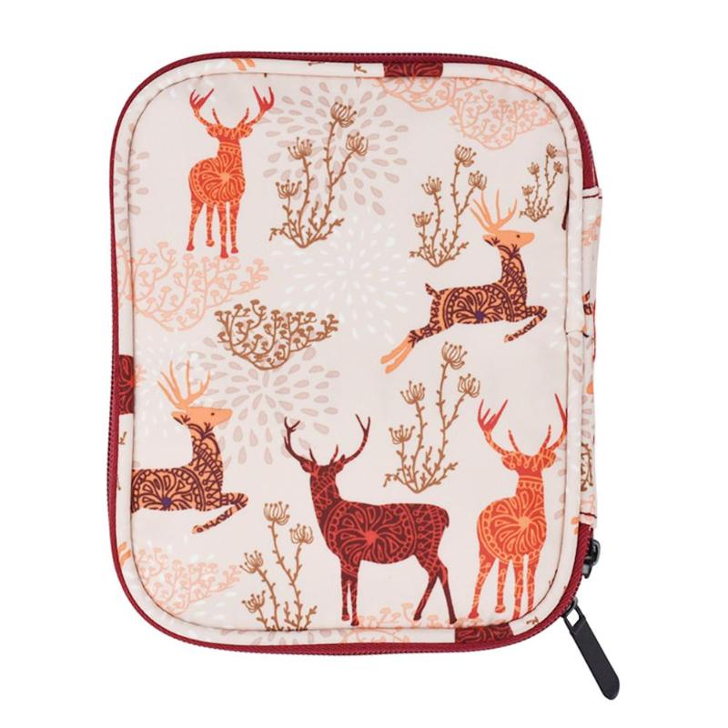 betroffen Nadel Lagerung Tasche betroffen Wolle Garn Tasche Häkeln NäHenne Nadel Eimer Weben Lagerung Wasserdichte Garn Häkeln Organizer: 17.5x14x3.5cm C