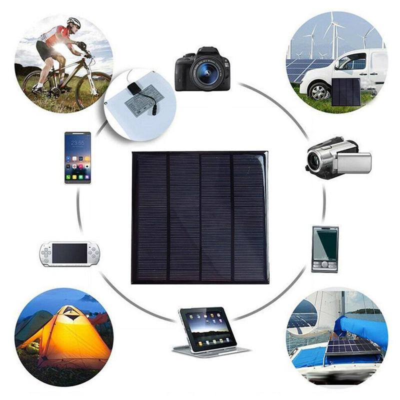 12v Durable Solar Panel Battery Charger Small Mini Panel Cell Solar H6O7