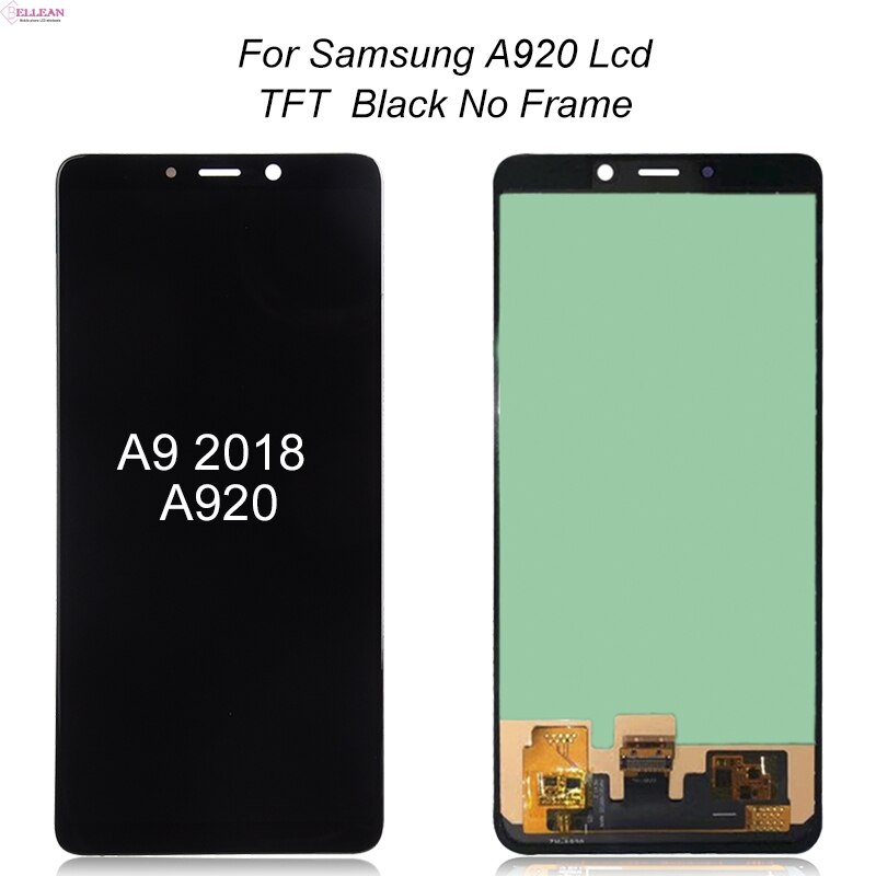 HH Voor Samsung Galaxy A9 Lcd-scherm Met Touch Screen A920 Lcd Digitizer Vergadering Met Gereedschap: 6.1Inch TFT Black