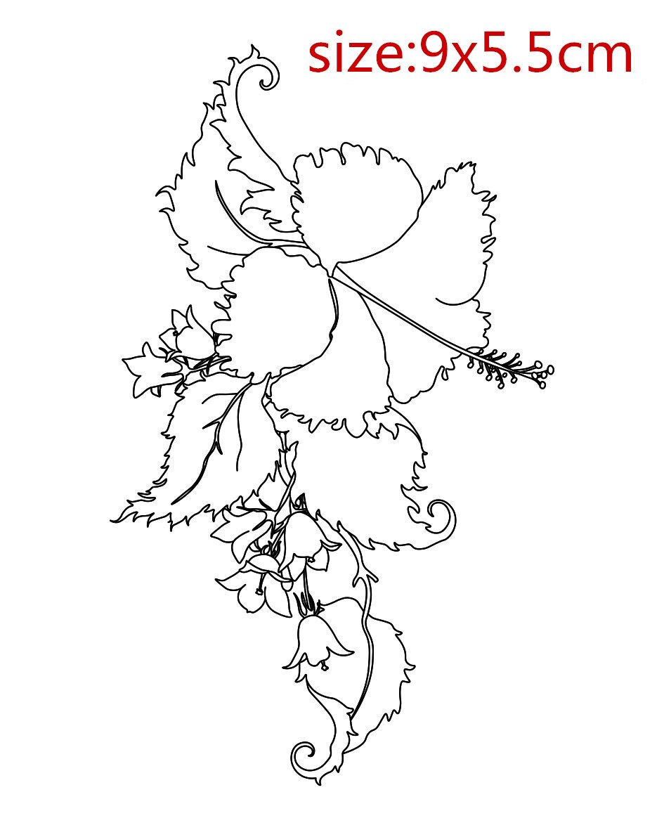 flowers Transparent Silicone Clear Rubber Stamp Sheet Cling Scrapbooking DIY Cute Pattern Photo Album PaperCard Decor