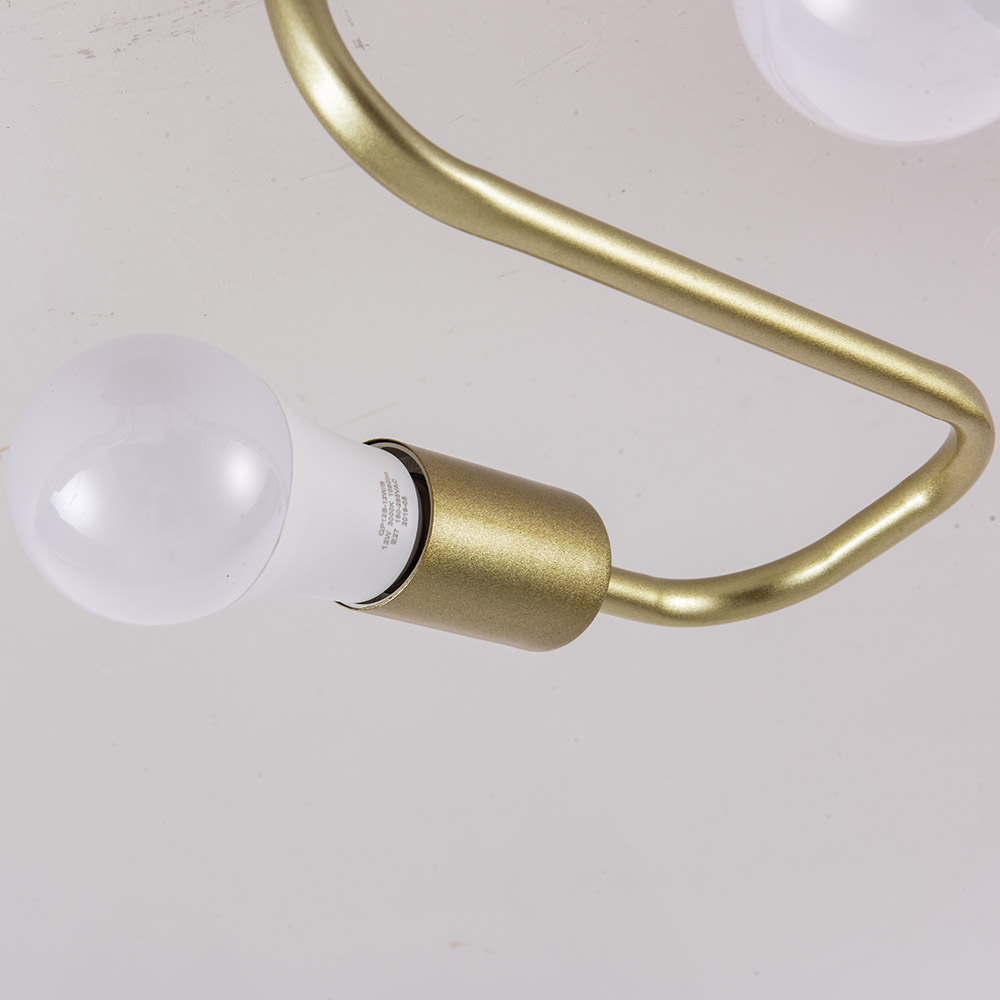 Creatieve Led Plafond Verlichting Armatuur Voor Woonkamer Hal Minimalistische Stijl plafond Lamp 4 heads buizen E27 lichtpunt