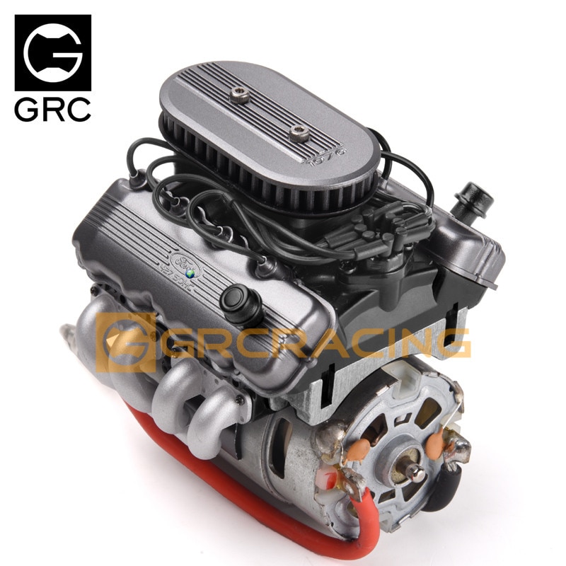 GRC 1976 1/10 di simulazione V8 cappuccio ventola del radiatore F76 radiatore motore G164come