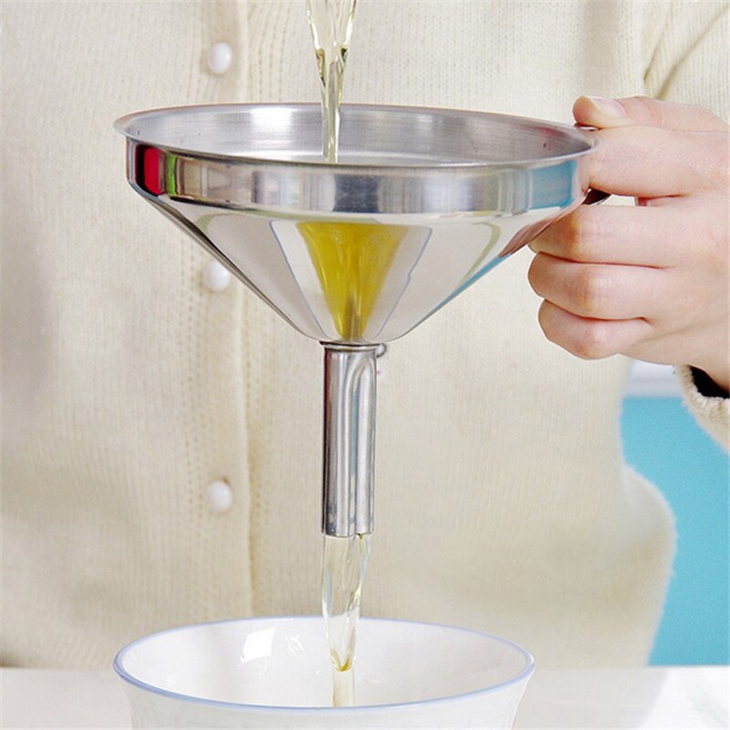 Neue Multifunktionale Edelstahl Trichter Utensilien Wein Trichter Haushalt Trichter Universal Kegel Kaffee Trichter S/M/L