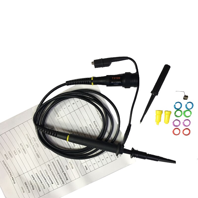 Hantek T3100 Digital Oscilloscope Probe X1 X100 10 Grandado