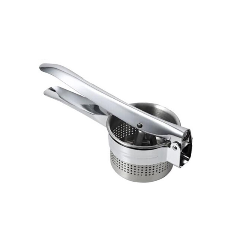 Stainless Steel Puree Garlic Presser Ricer Vegetable Fruit Press Maker Gadget Potato Masher Kitchen Accessories Press Maker Tool