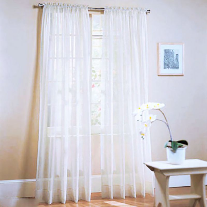 1pc 100*200cm Neue Einfarbig Voile Schiere Vorhang Panel Fenster Vorhänge Europa Fenster Tüll Vorhänge Wohnzimmer zimmer Dekoration: NO. 15