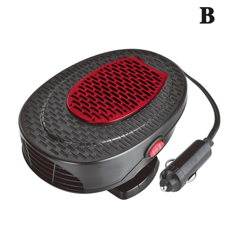 Calentador para coche de 150W12V, dispositivo calefactor de 150W12V para camión, desespumador de ventilador de velocidad para coche, piezas de coche, decoración interior para coche: B