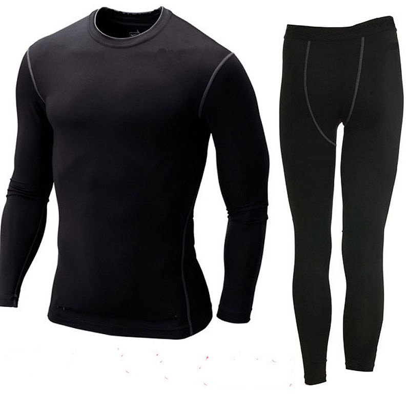 Men And Women Thermal Underwear Set -Dry Technology Surface Warm Elastic Force: S