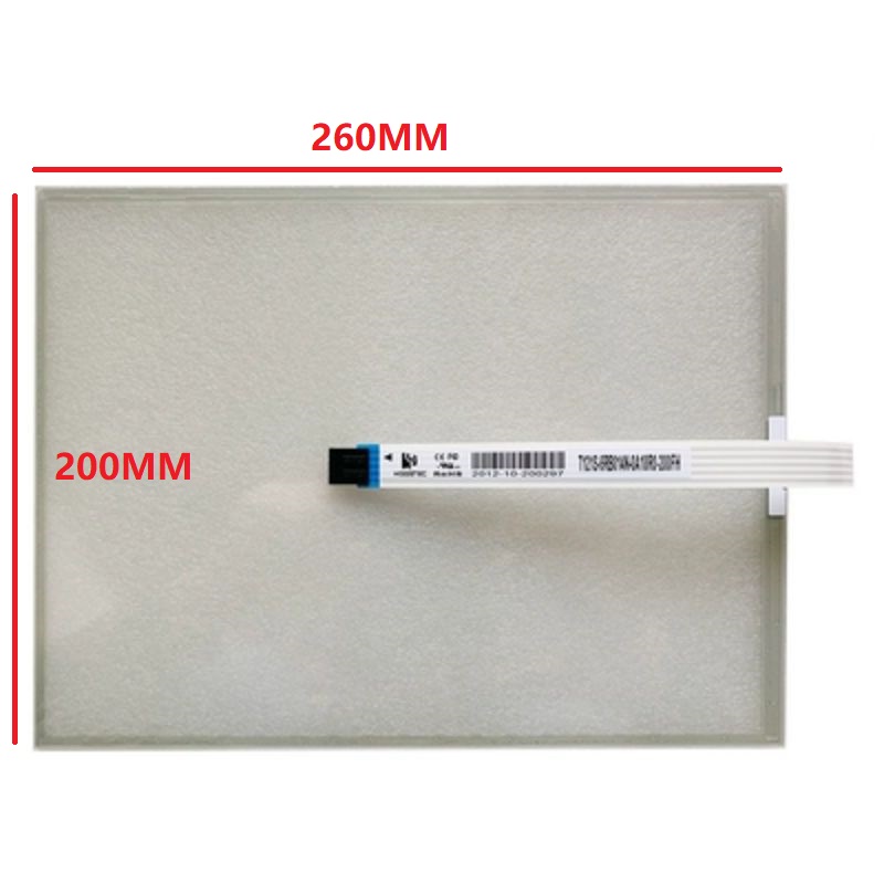 12.1inch 5-Wire For HiGGSTEC T121S-5RB014N-0A18R0-200FH Resistive Glass Touch Screen Panel 260*200mm