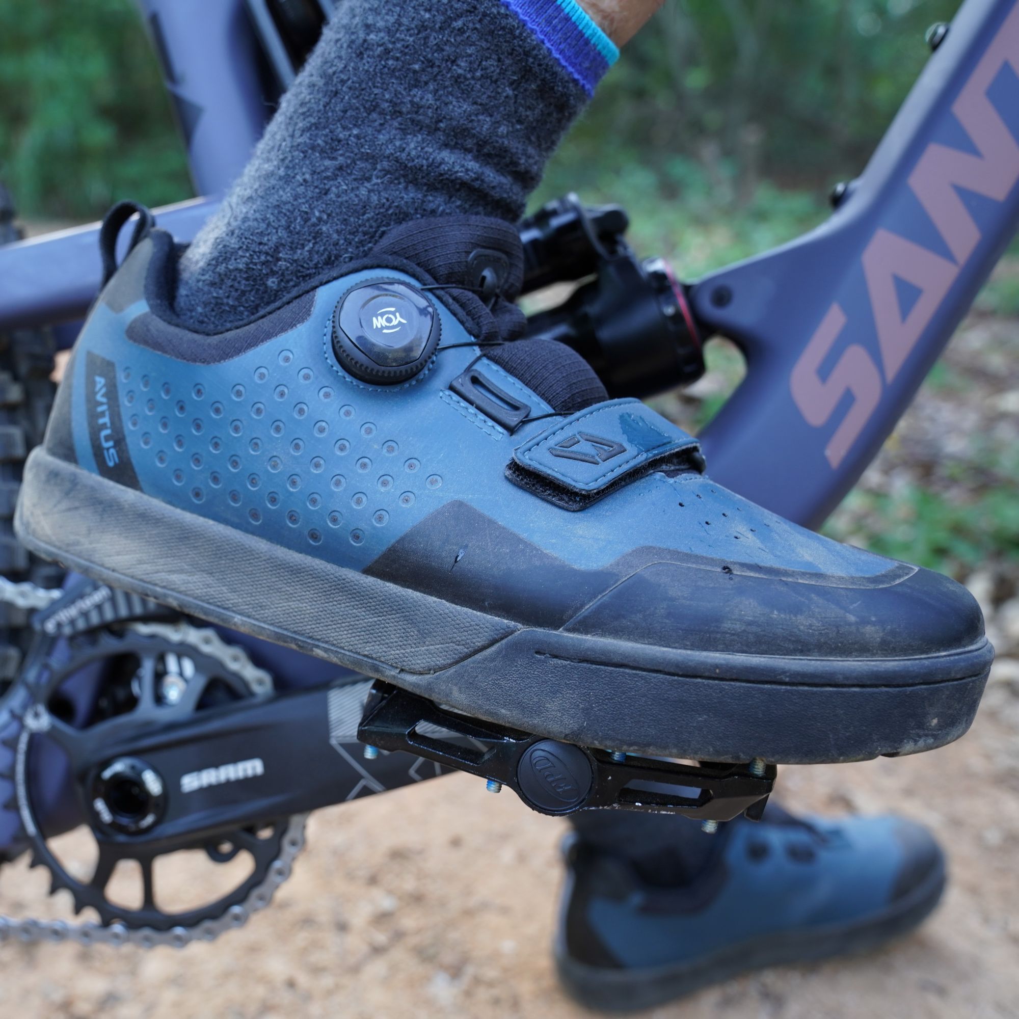 Avitus Zapatillas Mtb Schoenen Platte Pedalen Rubberen Zool Boa Freeride Mountain Bicyle Downhill Enduro Dual Slalom Mannen Fietsen Schoenen