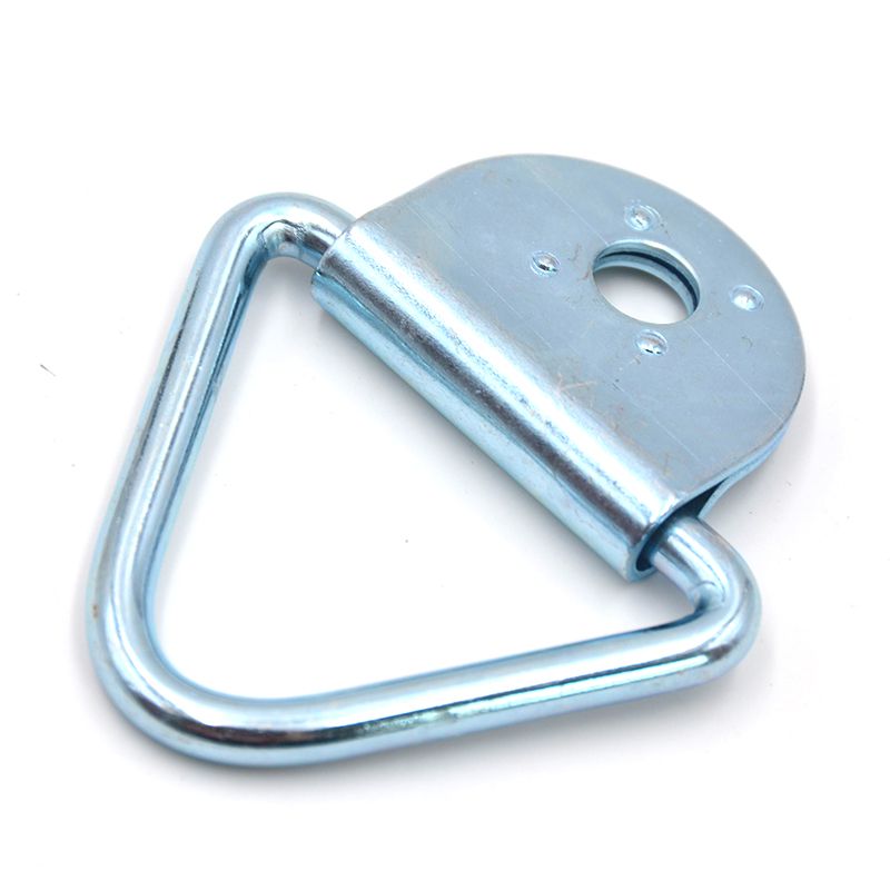 Tie Down Lashing Ring Zinc Plated Hitch Mooring Ring For Van Boat Horse Box Truck Trailer