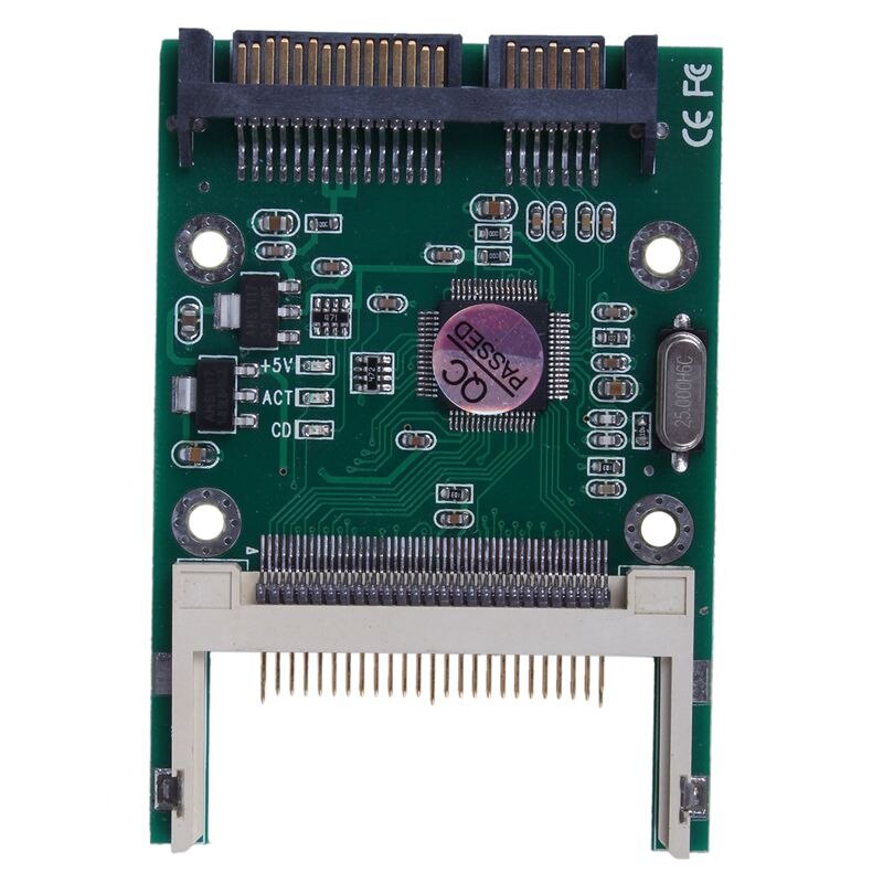 Oppstartbar kompakt blits cf i ii  til 2.5 "tommer sata omformer adapter