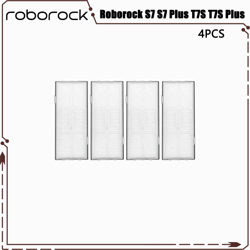 Accessoires pour aspirateur robot Roborock S7 S7 Plus T7S T7S Plus, brosse principale, filtre Hepa, vadrouilles, sac à poussière, pièces de rechange: MULTI