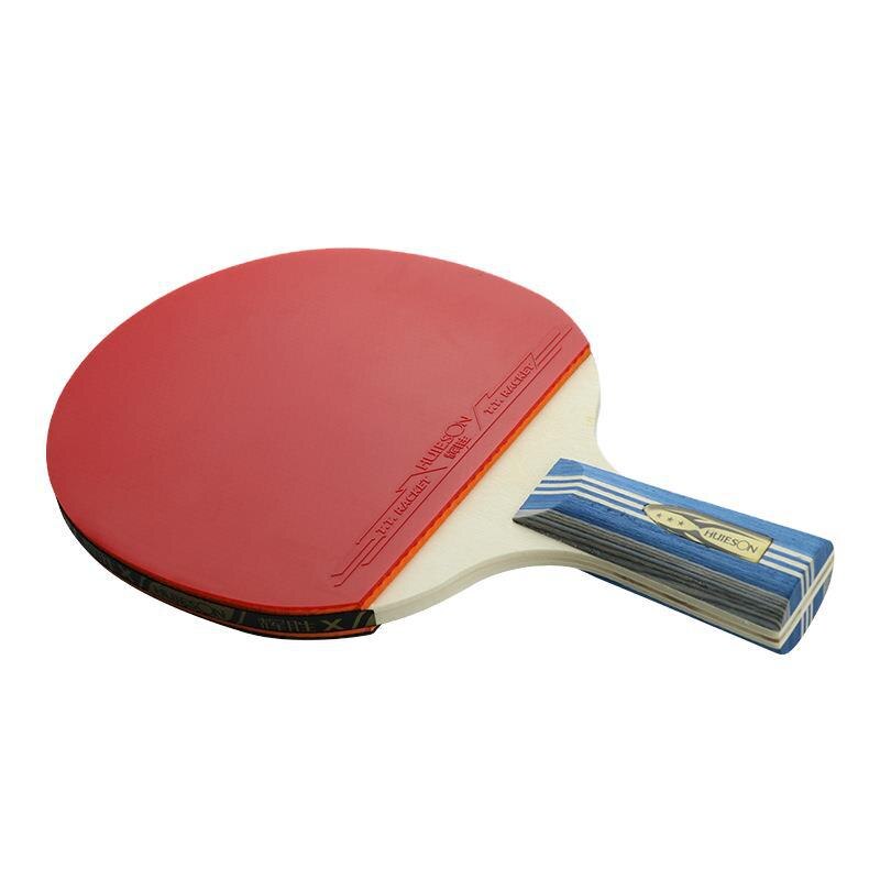 Huieson-raqueta de Ping Pong de 3 estrellas, raqueta de tenis de mesa con bolsa para entrenamiento