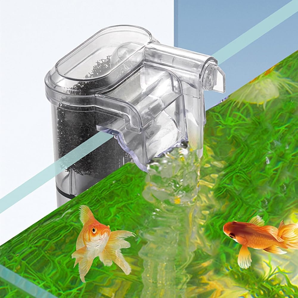 Filter Aquarium External Filter Pump External Box Filter Hanging Fish Tank Filter Fish Turtle Tank Filter Filtration Equipment