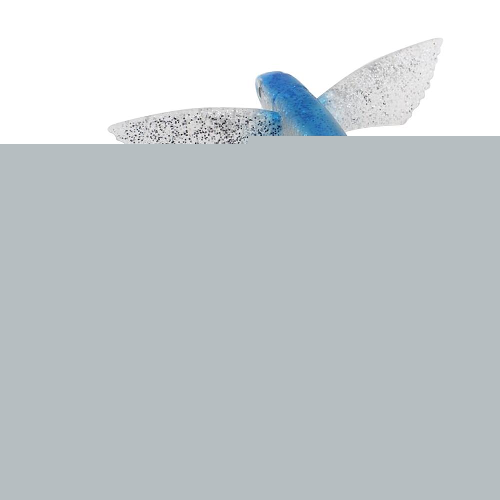 1 pièce bionique poisson volant pêche en eau salée leurre pour Kingfish/thon/maquereau/Marlin/Mahi Mahi accessoires de pêche PVC 21CM appâts