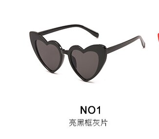 Zonnebril Mooie Zonnebril Occident Mode Cat 'S Eye Vrouwen Zonnebril: Black