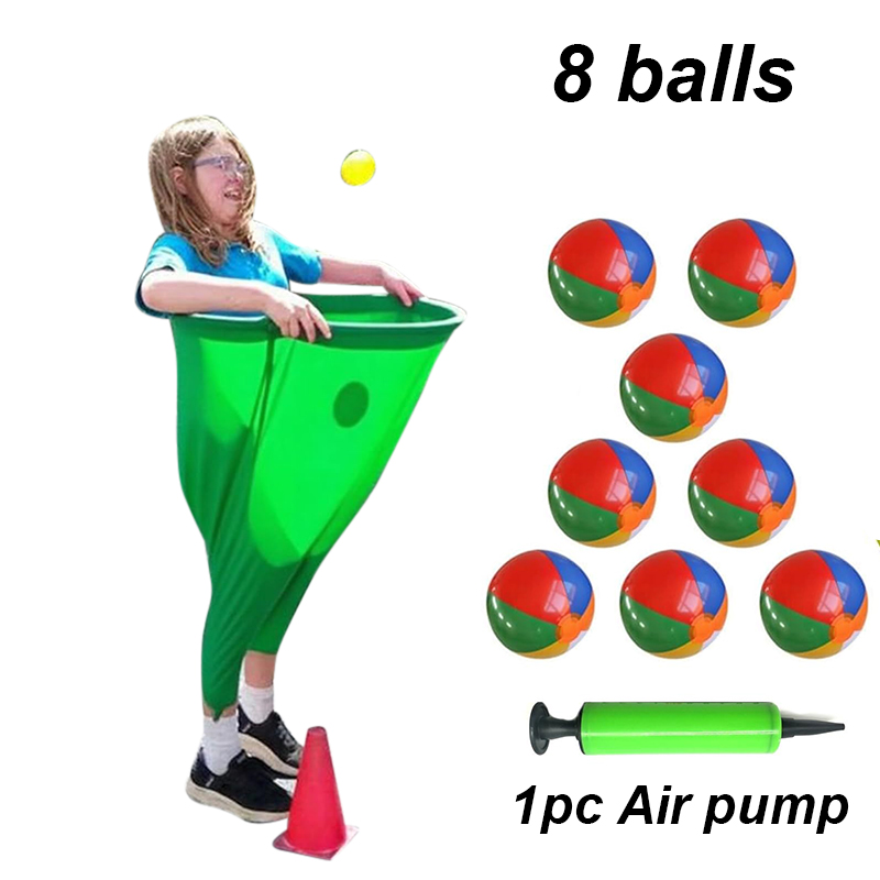 Granny Pants Yard Game Set Family Giant Outdoor Party Game Parent Child Throwing Adult Group Yard Activity Prop Game Costume: green