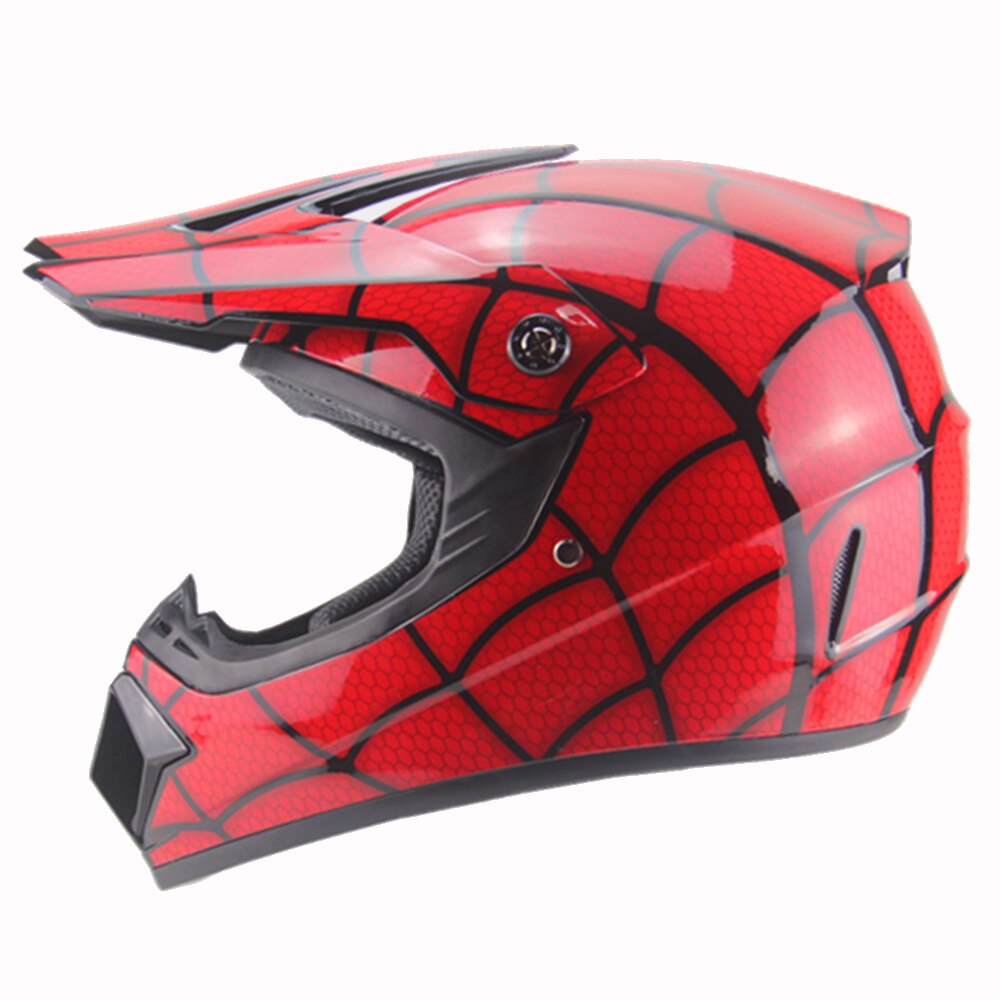 Motocross Atv Dirt Bike Helm Shark Mond Helm Motorbike Racing Helmen Cqr Downhill Mtb Casco Capacetes Helmen: gloss spider / M