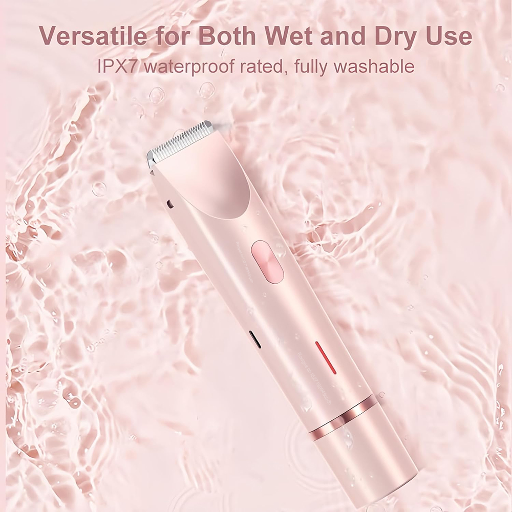 Rasoir électrique femme rasoir indolore femmes moustache épilateur Bikini jambe corps tondeuse pour femmes épilateur Facial épilateur