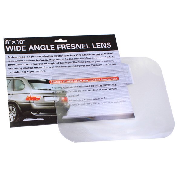 1Pcs Wide Angle Fresnel Lens Car Parking Reversing Sticker Reverse Helper Useful Enlarge View Angle Fresnel Lens