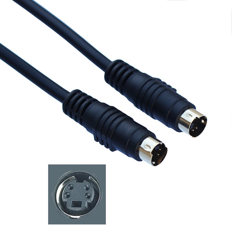 Din Naar Tulp Kabel  M/m  | Nedis | 1 Meter  Stereo, 5-pin  Nedis 1 Meter Stereo 5 Pin Cagl20200bk10 Cagp20200bk10 I14958 T259729
