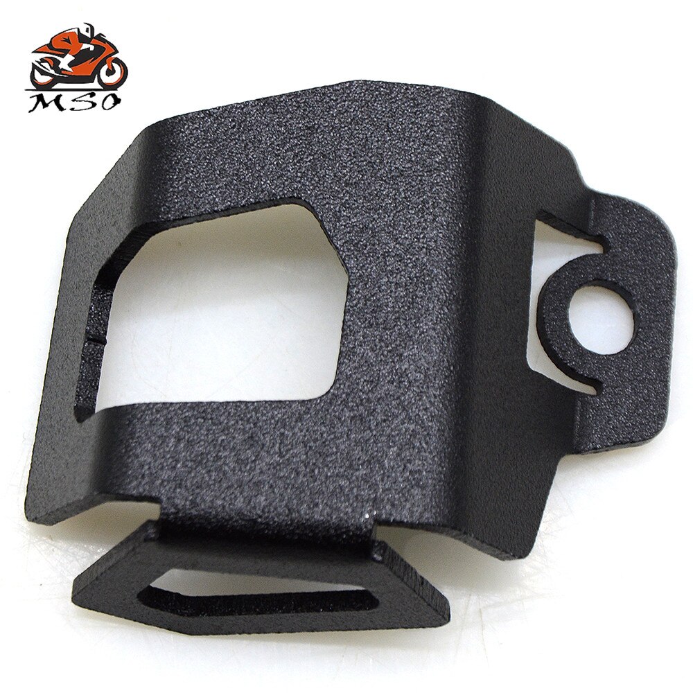 Motorcycle Rear Brake Fluid Reservoir Guard Cover Protect For BMW F 800 GS F800GS F 700 GS F700GS: Black