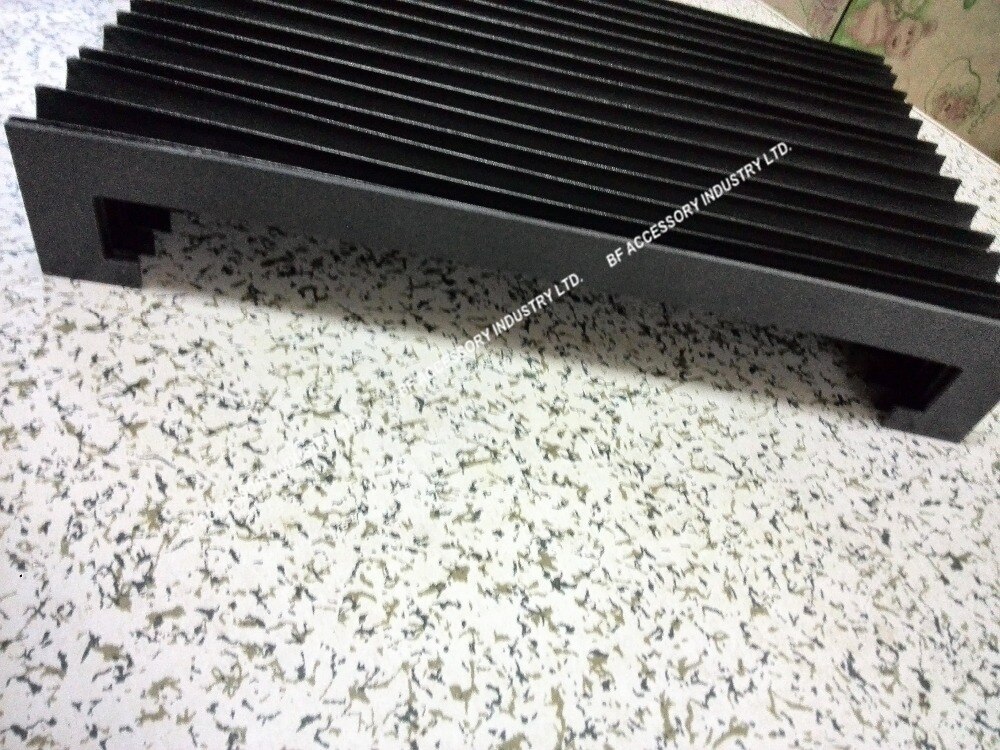 Soufflet pour fraiseuse, W198mm x H48mm, Lmax 750mm