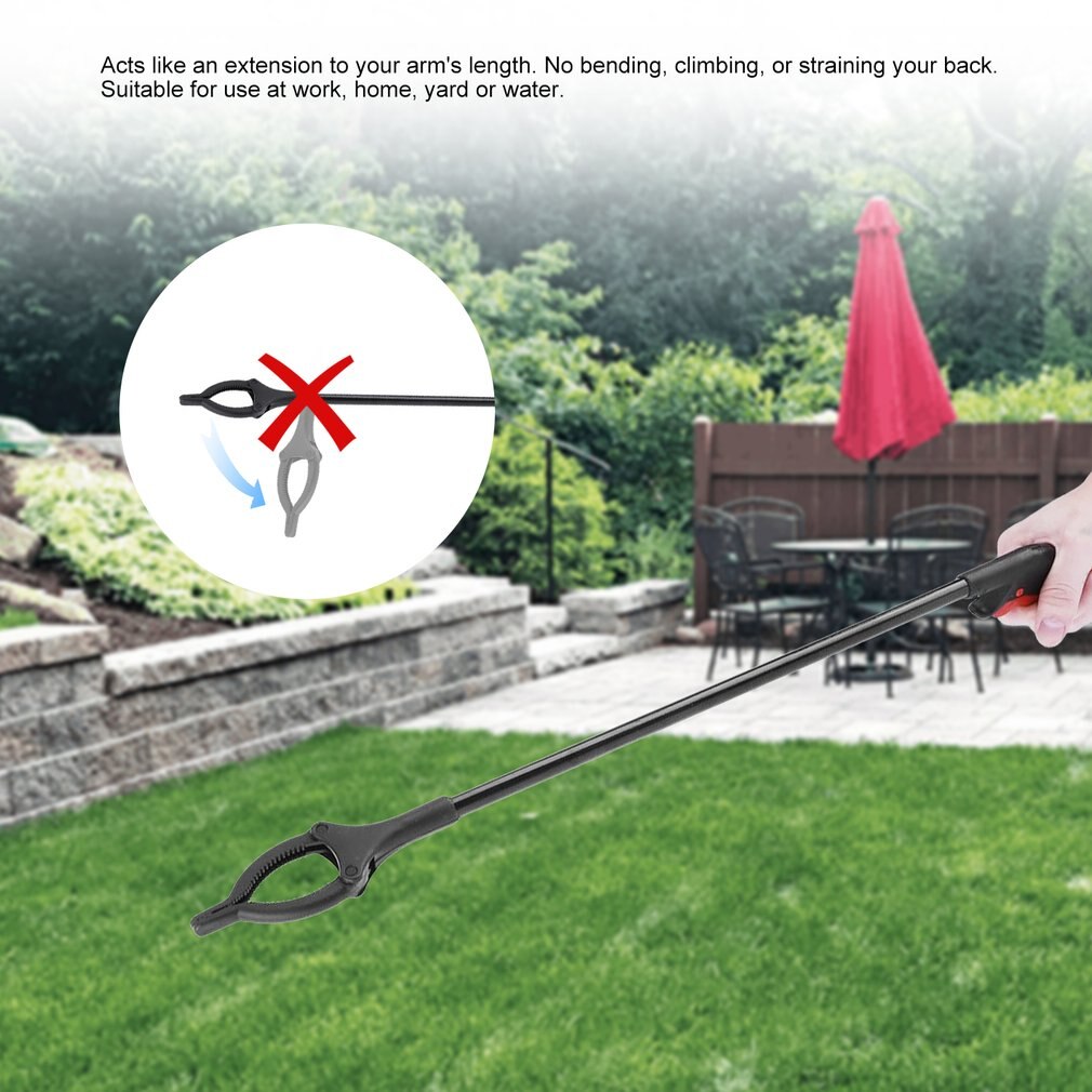 1 PCS Pick Up Garbage Stick Long Reach Helping Hand Extending Arm Extension Tool Trash Mobility Clip Grab Claw Home Garden Tools