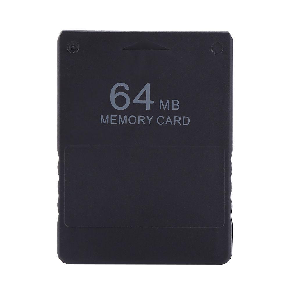 Zwart Geheugenkaart 128Mb 64Mb 32Mb 16M 8Mb Game Sparen Saver Gegevens Stick Module Voor sony PS2 Ps Voor Playstation 2 Game Accessoires: 64MB
