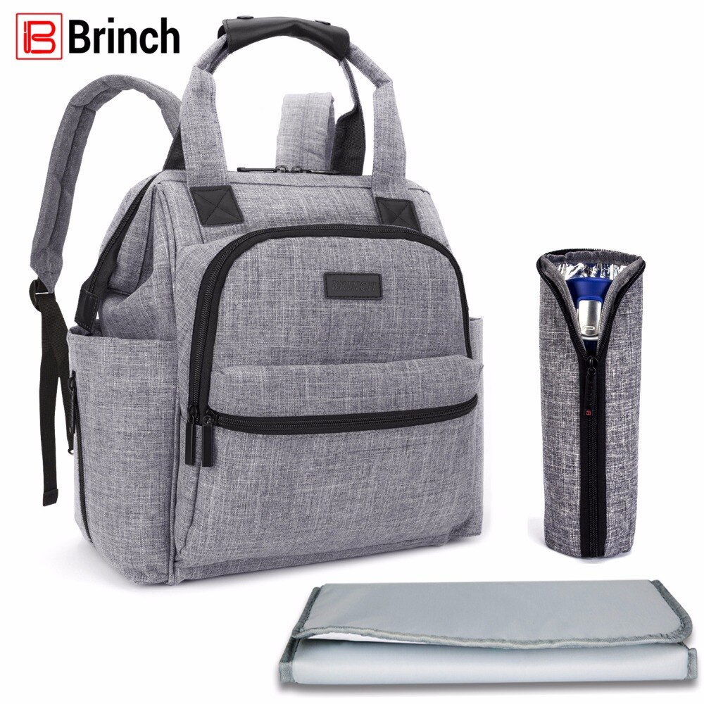 Windel Tasche murmeln Baby Windel Tasche Große Kapazität Mumie Mutterschaft Rucksack Mit Ändern Pad Wasserdichte Kinderwagen Riemen Taschen