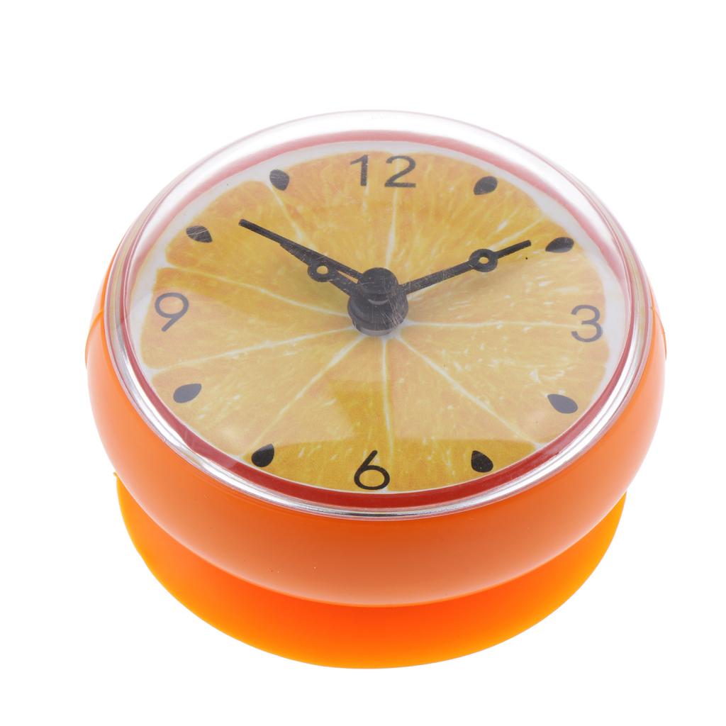 Mini horloge de douche étanche, ventouse, alarme de salle de bains, minuterie