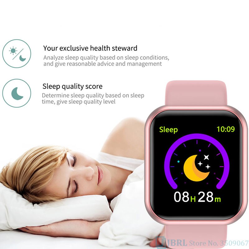Smart watch kvinder mænd smart band fitness tracker pulsmåler elektroniske armbåndsure til andriod ios smart smartwatches