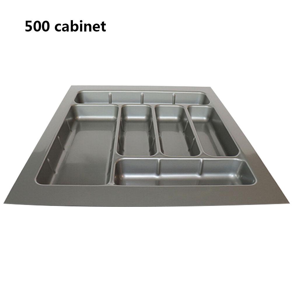 Kitchen Cutlery Storage Kitchen Cabinet Chopsticks Cutlery Storage Box Plastic Drawer Compartment Divider Tray Dinner Plates: 500 cabinets
