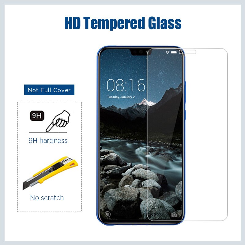 Mobiele Telefoon Screen Protector Voor Huawei Honor 8A 7A Ru Glas Hd 9H Film Cover Hard Mobiele Telefoon Glas voor Honor 9A Spelen 6A 5A 4A