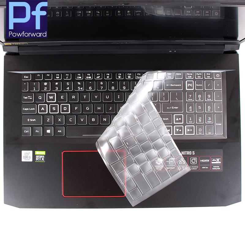 Do projektora Acer Nitro 5 17 AN517-52 AN517-41 AN517-51 17.3 cal silikonowa klawiatura do laptopa pokrywa skóry