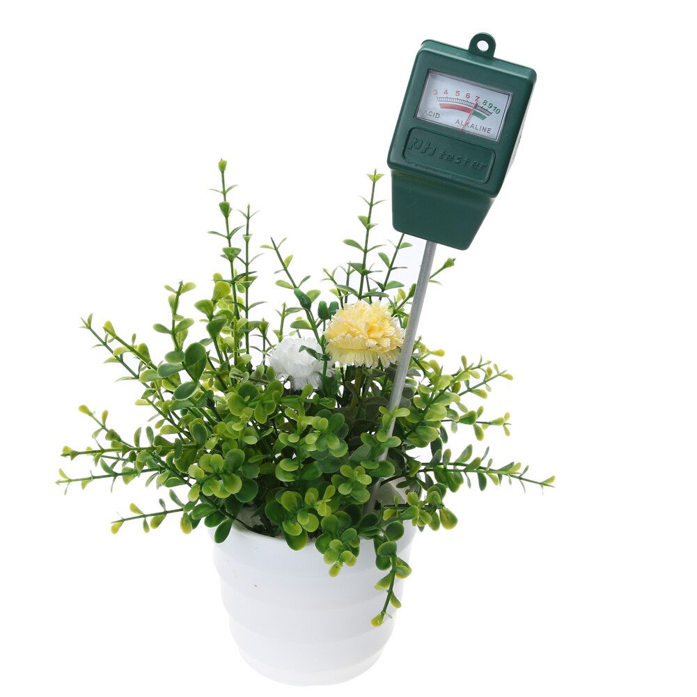 Measuring Instrument Tester Soil PH Level for Plants Flowers Vegetable PH 3.0 - 10.0 Measurement Garden Tool with Digital Screen