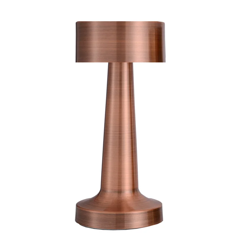 LED Bar Table Lamp Bar/Coffee/Restaurant Desktop Decor Night Light Rechargeable Touch Sensor Wireless Bedroom Reading Lamp: Blue