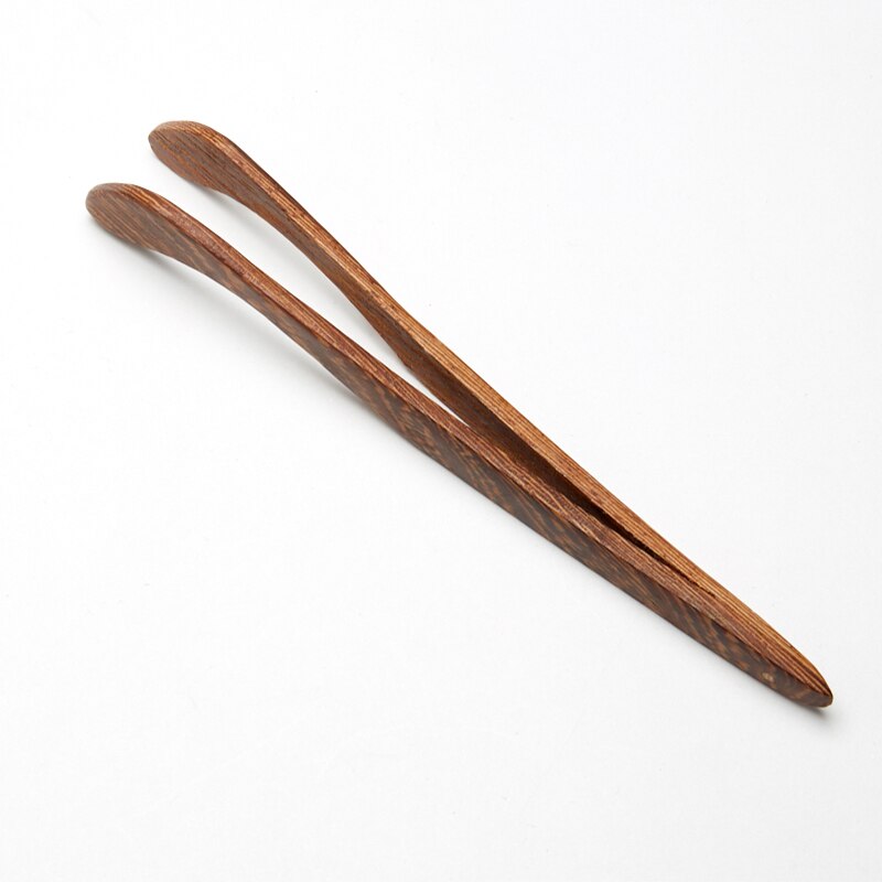 1Pcs Bamboo/Ebony Tea Clips Tea set wooden tweezers Anti-scalding tea clip for teacup