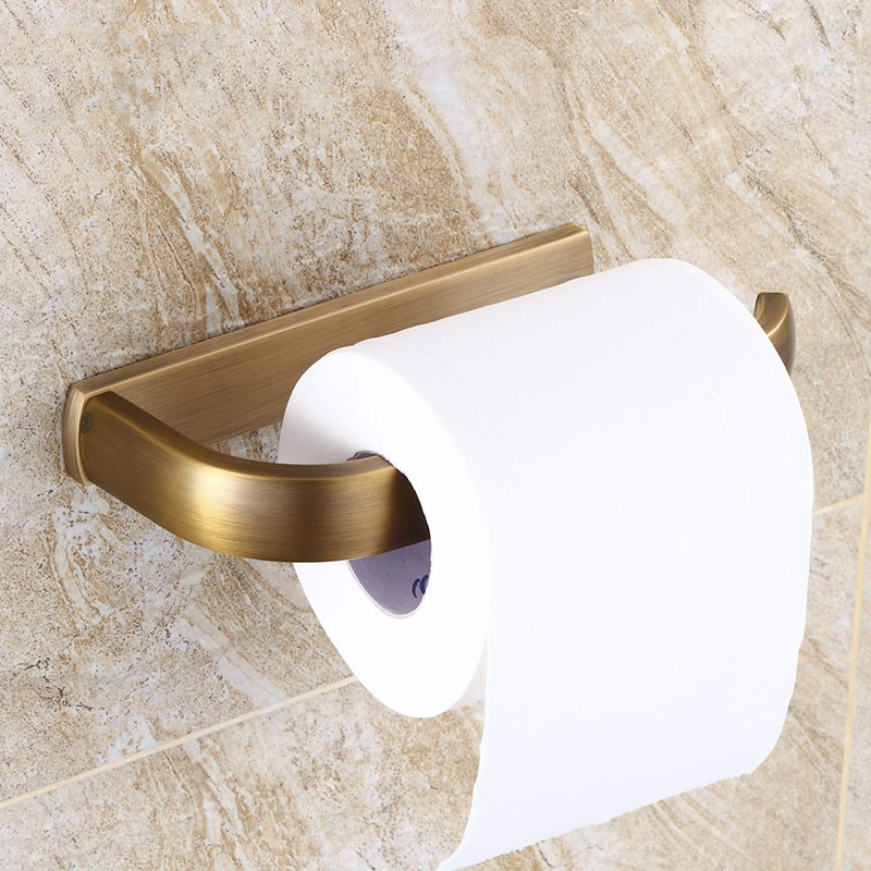 Europäischen Antiken Toilettenpapierhalter Massivem Durcheinander Platz Gewebe Rollenhalter Schlecht Zubehör-einstellen Au28