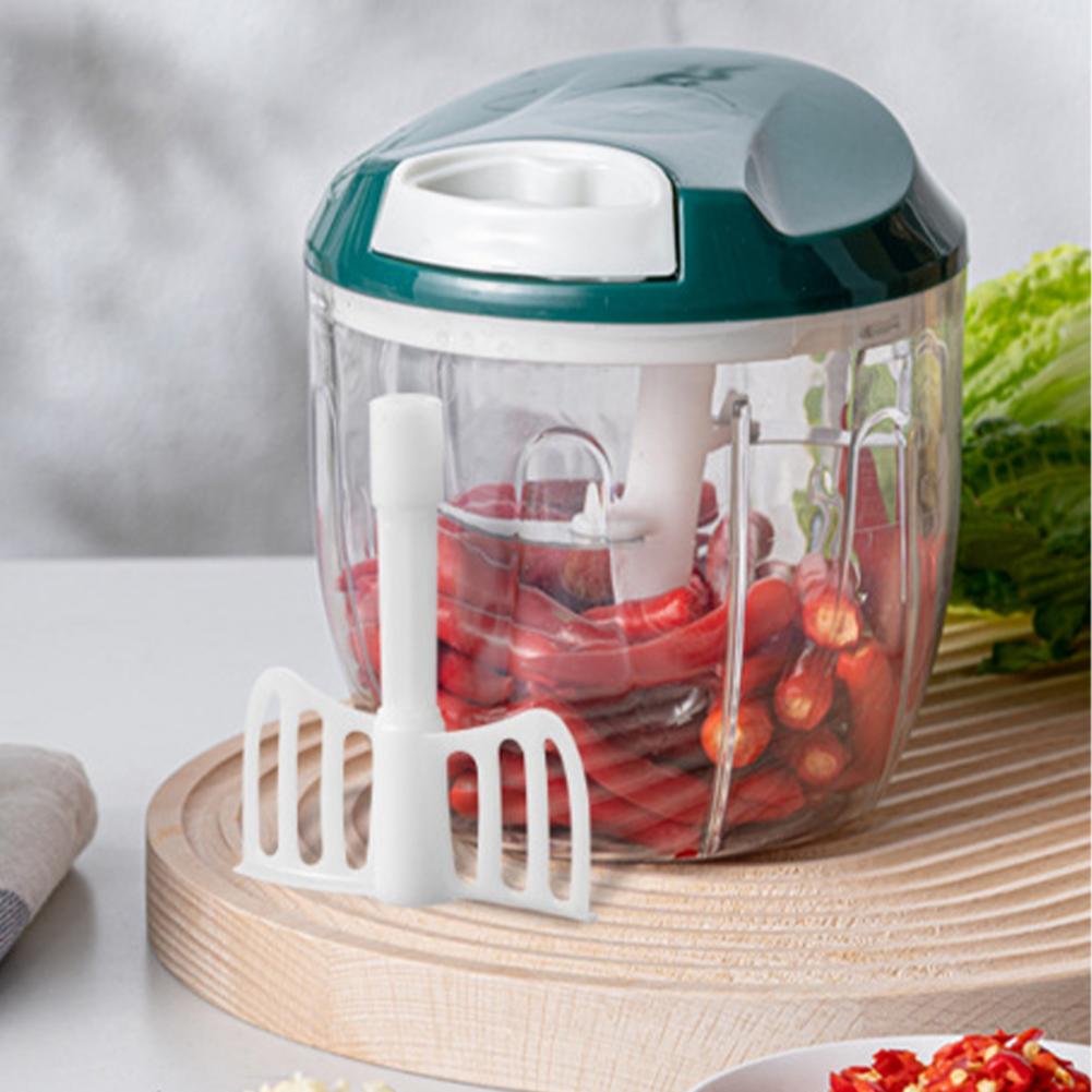 Safe Useful Powerful Hand Held Vegetable Chopper Easy to Use Chop Chopper Convenient for Home