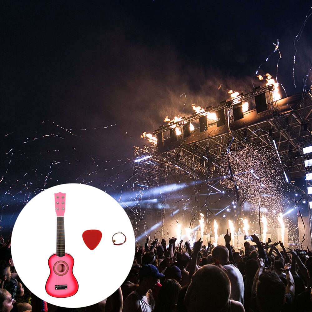 1pc Useful Pretty Chic 25 Inch Guitar Simple Guitar for Students